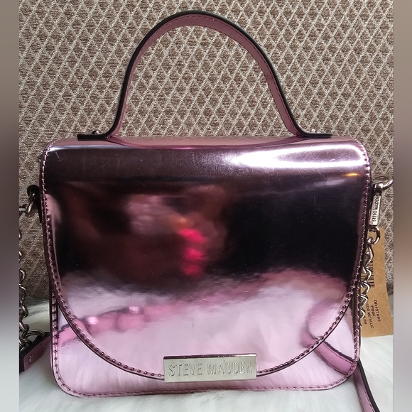 Steve Madden Metallic Handbag - Picture 2 of 10
